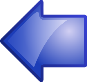 Arrow Blue Left clip art - vector clip art online, royalty free ...