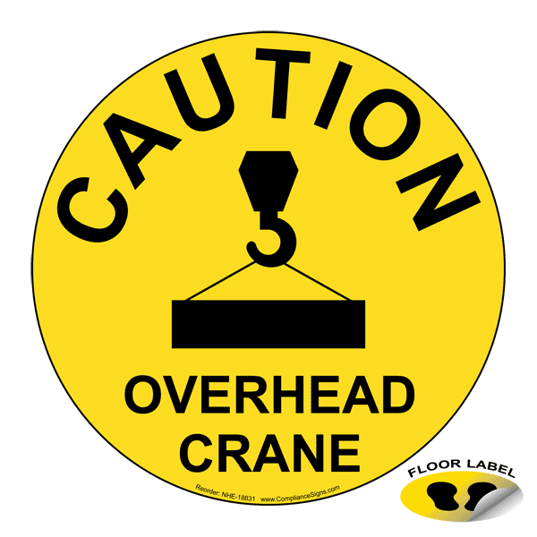 Floor Labels - Safety Signs Labels at ComplianceSigns.