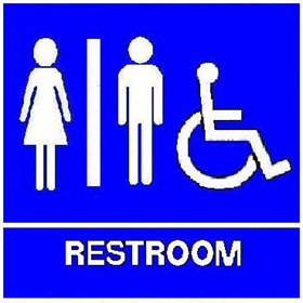 Unisex Bathroom Sign Printable - ClipArt Best
