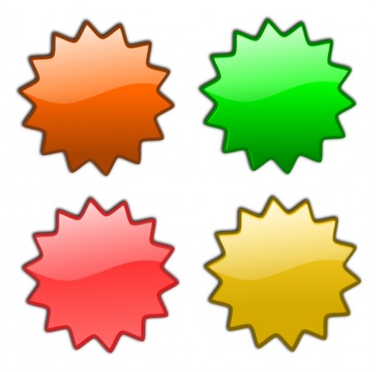 Free Vector Stars Vector Silhouettes - Free vector for free download