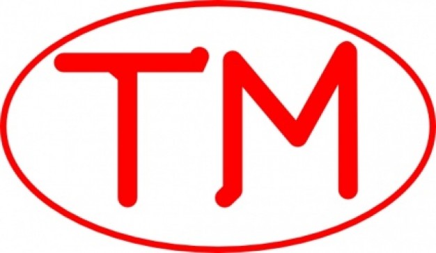 Red Oval Tm clip art | Download free Vector