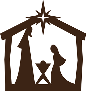 Silhouette Online Store - View Design #4917: nativity silhouette