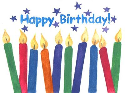 happy birthday clipart