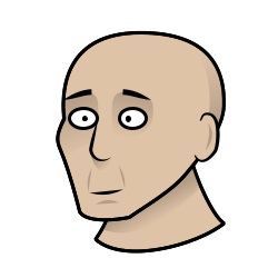 Drawing cartoon heads