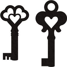 Vintage keys, Stencils and Antique keys