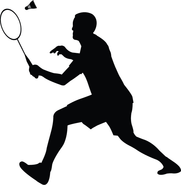 Badminton logo clipart