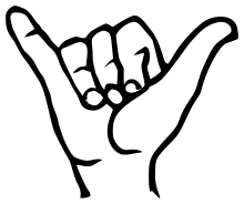 Shaka sign - Wikipedia