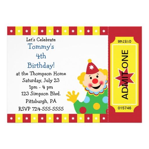 Clown Birthday Parties | Carnival ...