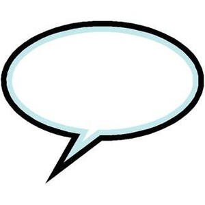 Empty speech bubble - Polyvore