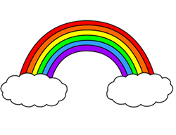 Pictures Of Animated Rainbows - ClipArt Best