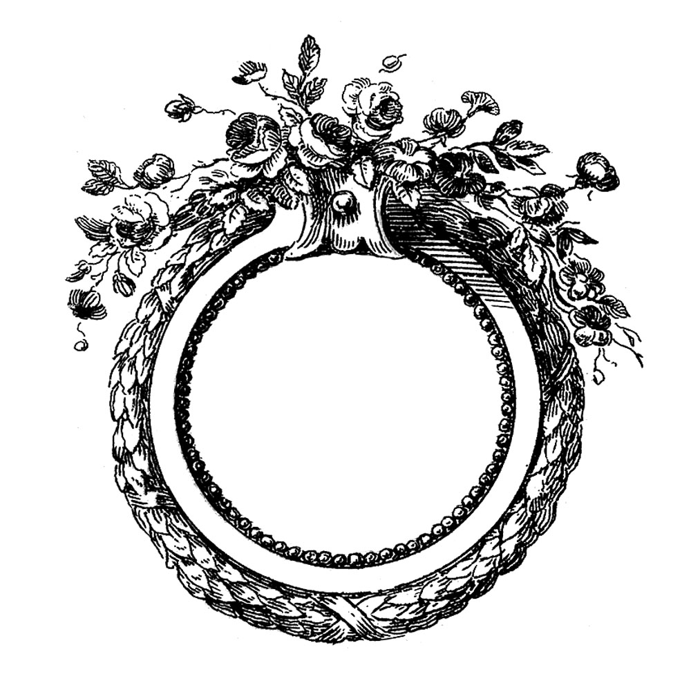 Plantillas de Frames Bordes en Blanco y Negro