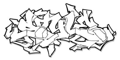 graffiti walls: Wildstyle Graffiti Gallery - Photo, Sketches, Outline