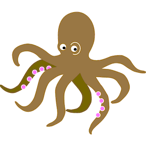 Octopus clipart png