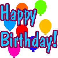 18th Birthday Clipart
