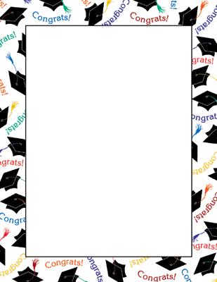 Graduation | Graduation, Clip Art and Border Design
