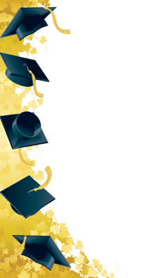 Graduation Borders Clipart