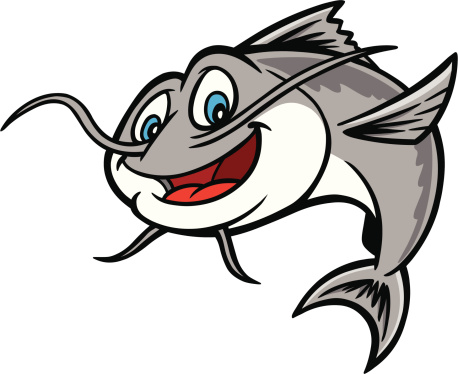 Catfish Clip Art, Vector Images & Illustrations