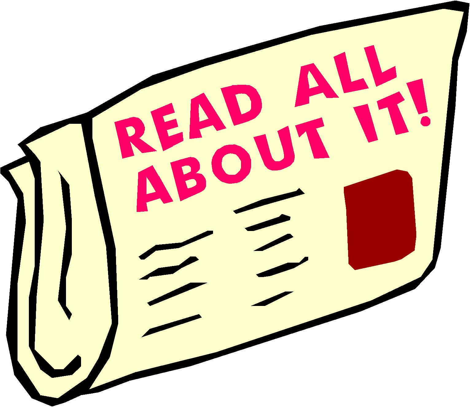 School Newsletter Clipart