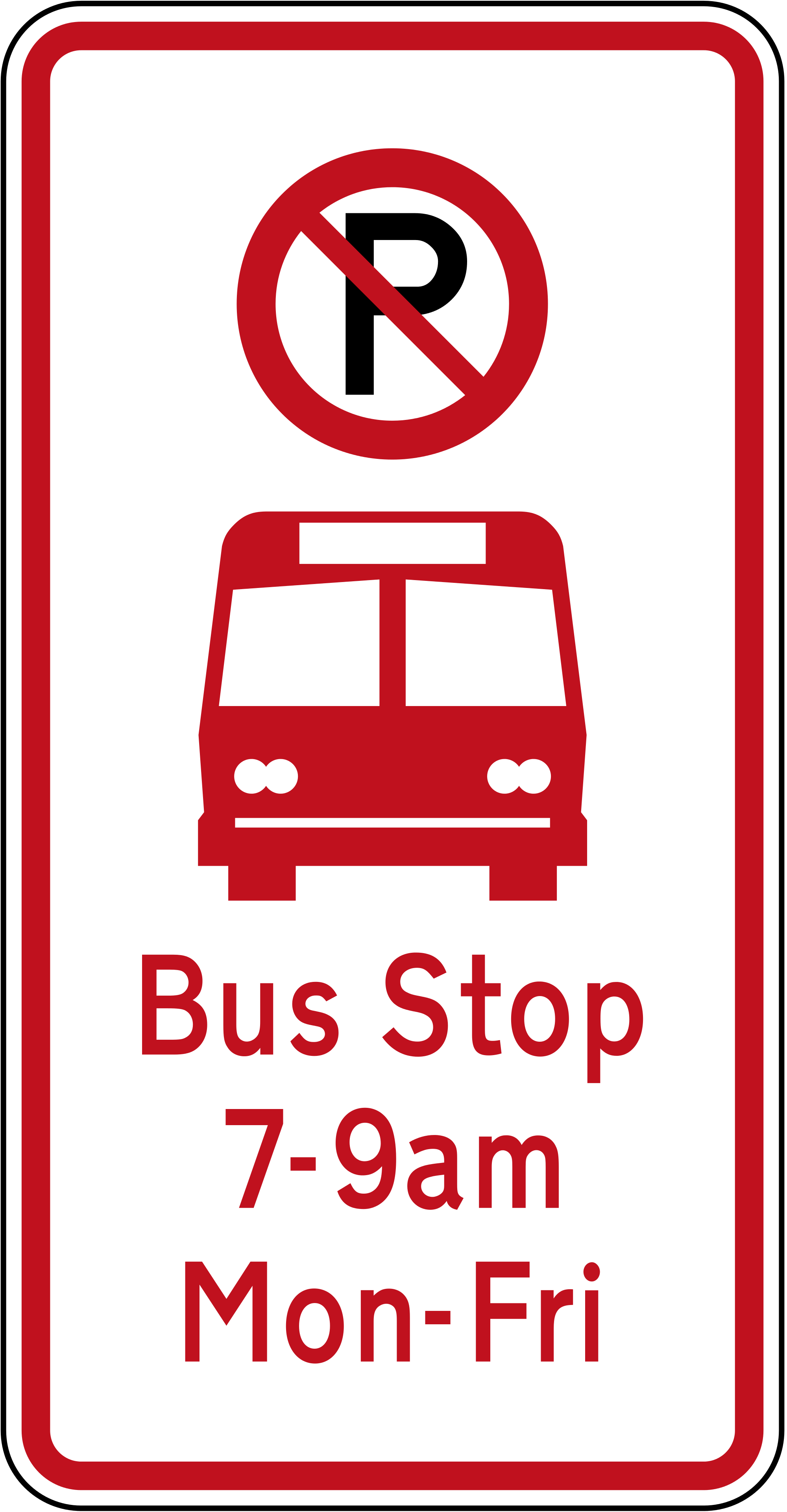 File:New Zealand - No Parking Bus Stop (specified times).svg ...