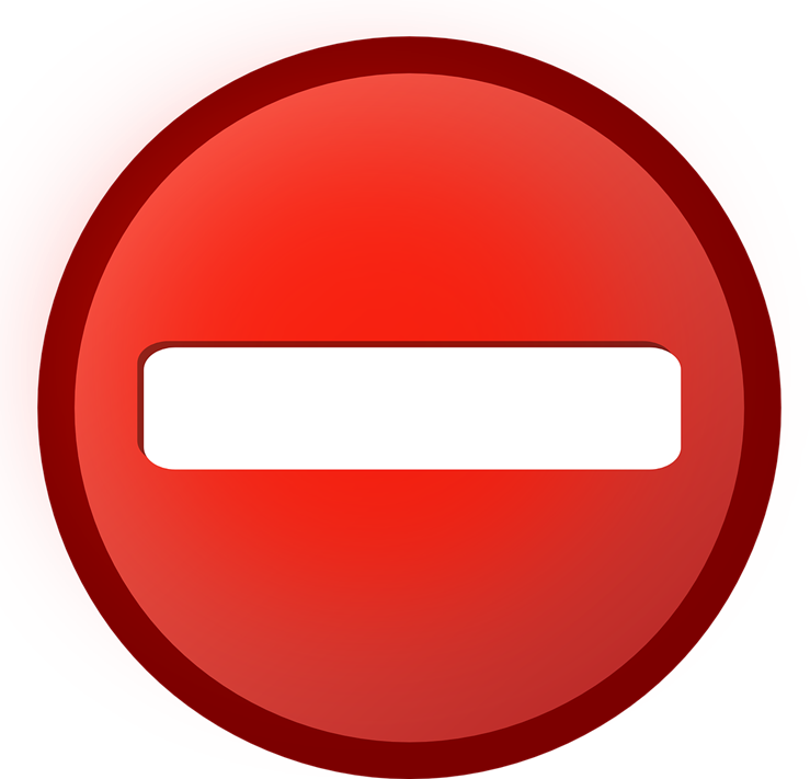 Free No Entry Sign Clip Art