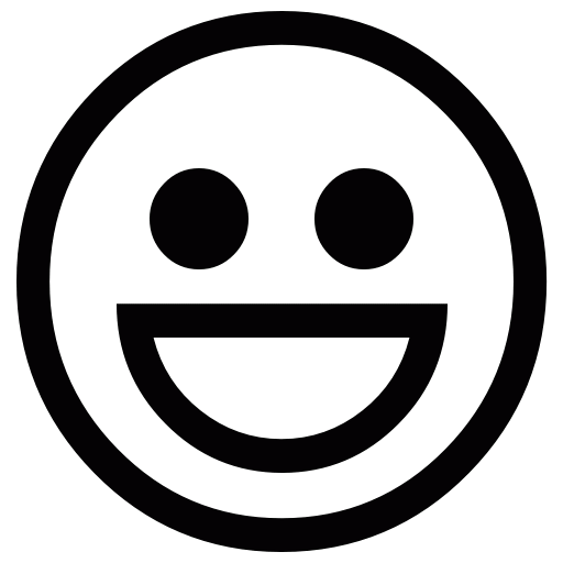 Smiley Face Black And White Hand Drawn - Free ...