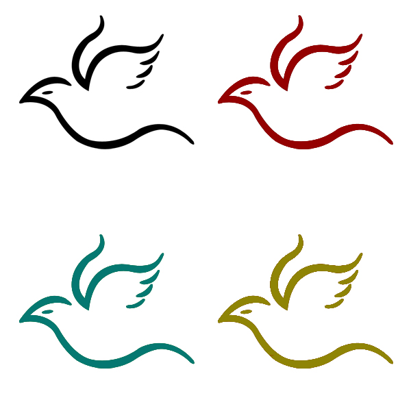 simple flying bird drawing | Cu - Designs | Pinterest