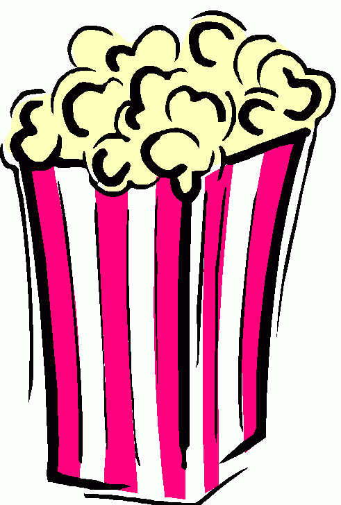 Popcorn Clipart