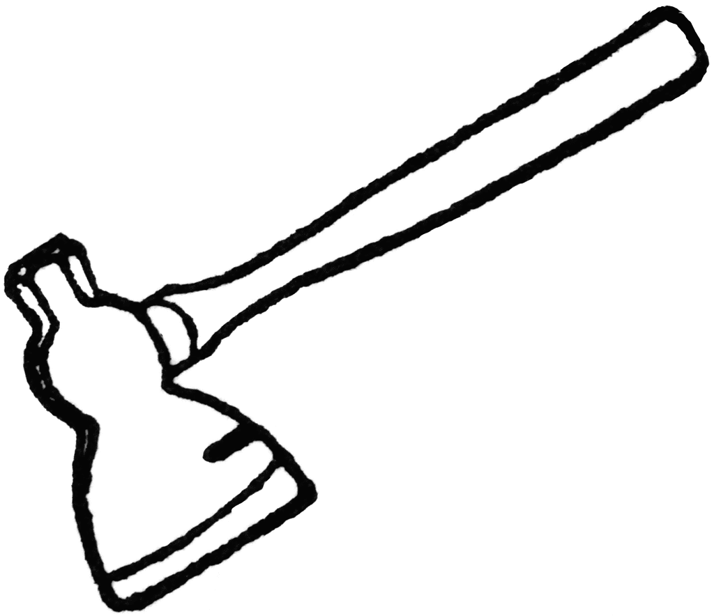 Hatchet clipart free