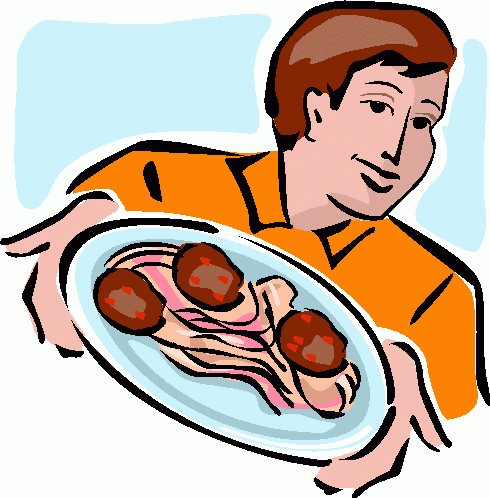 Free clipart serving food - ClipartFox