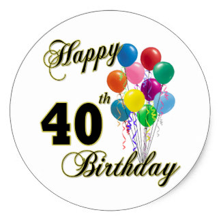 Happy 40th Birthday Gifts on Zazzle