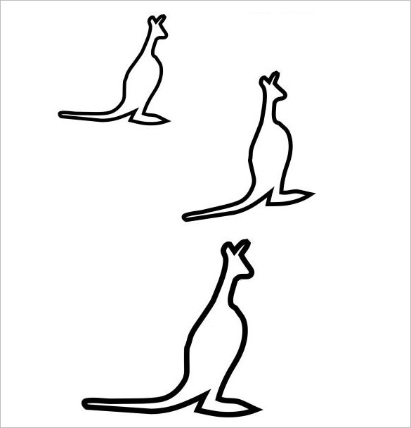 19+ Kangaroo Templates, Crafts & Colouring Pages | Free & Premium ...