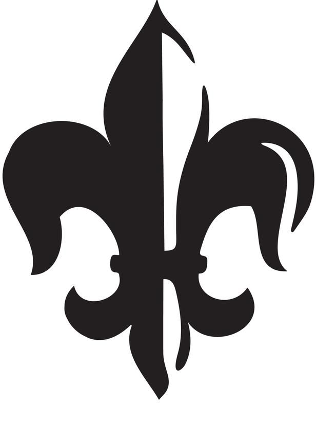 Big Fleur De Lis Stencil - ClipArt Best