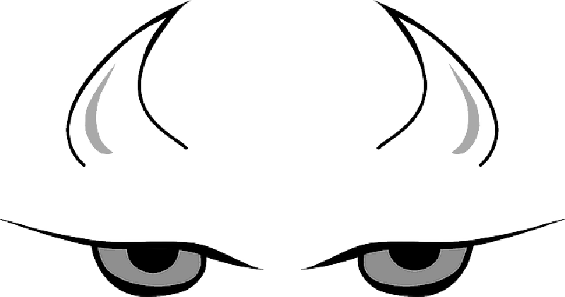 EYES, RED, EYE, CARTOON, HORN, WITCH, DEVIL, HORNS - Public Domain ...