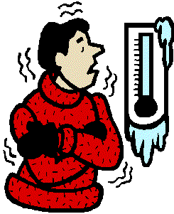 Cold Person Clipart
