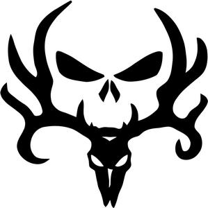 Skull Decal Sticker