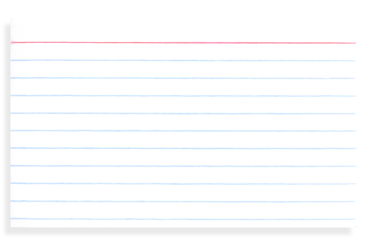 Index Card - ClipArt Best