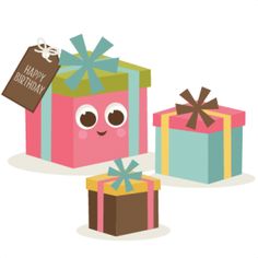 Cute Present Clipart