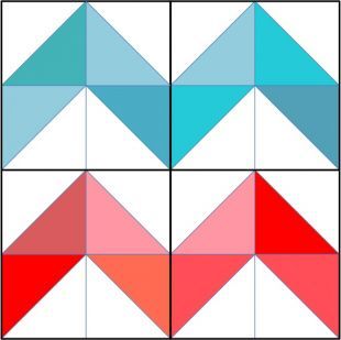 Zig Zag Pattern | Wool, End Grain ...
