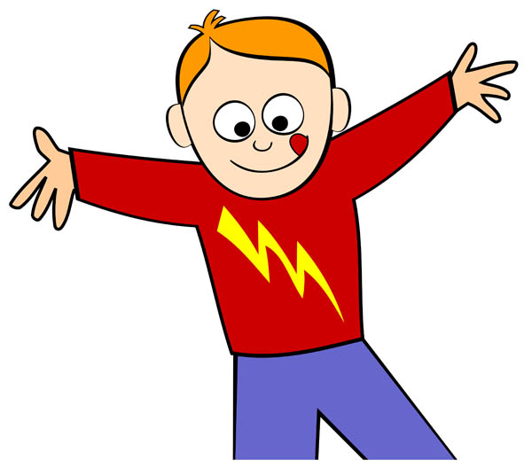 Hungry Boy - Free Clip Art