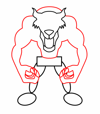 How to draw a werewolf
