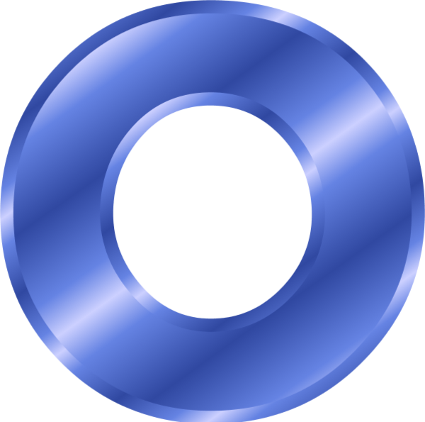 Alphabet Letter O - vector Clip Art