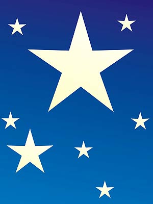 Star Stencil Five pointed Star Stencil