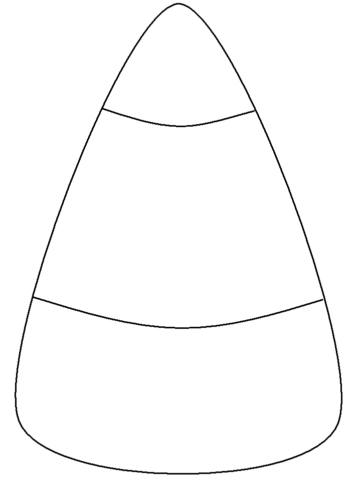 Candy Corn Coloring Page 5