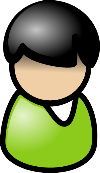 People Man Symbol clip art Free Vector
