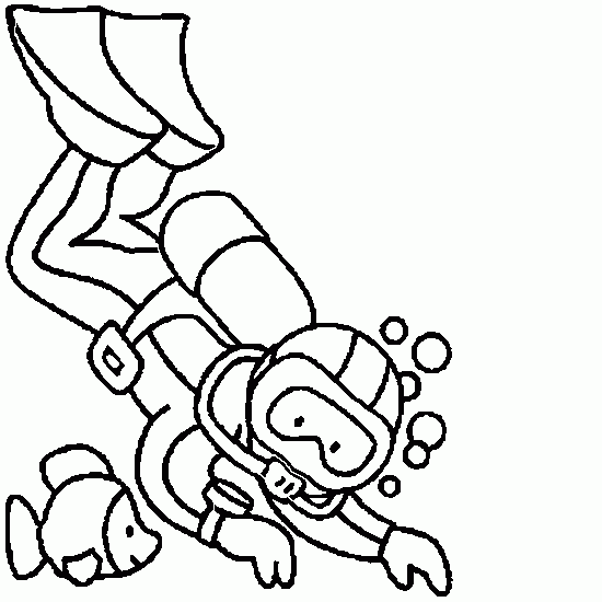 Fun Coloring Pages: Beach Coloring Pages