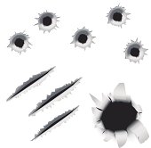 Bullet graphics, vector Bullet - 365PSD.com