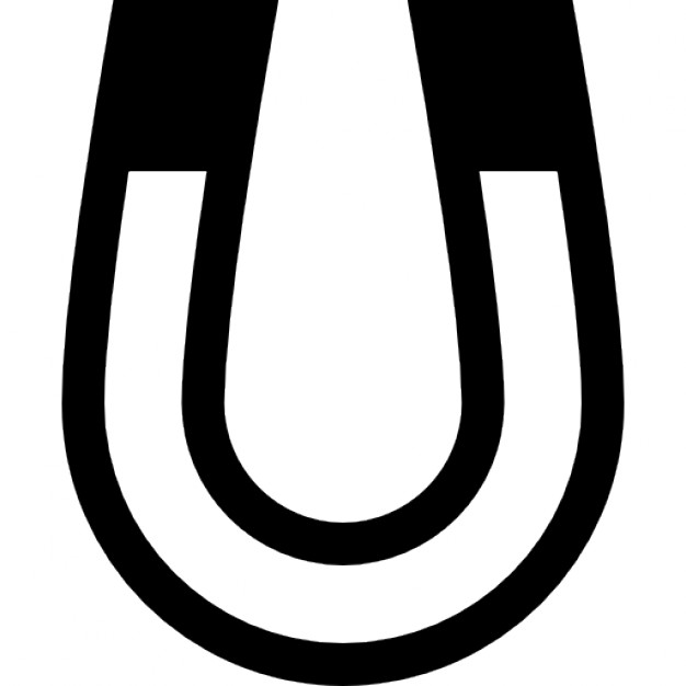 U-shaped magnet Icons | Free Download