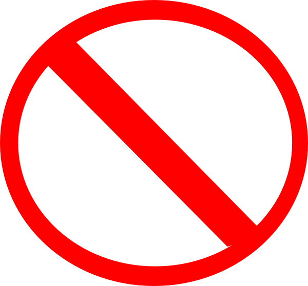 Cross sign clipart