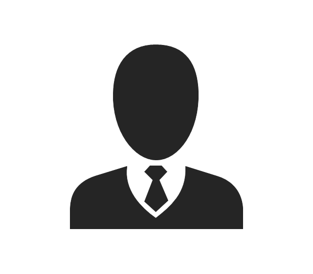 Business people pictograms - Vector stencils library ...