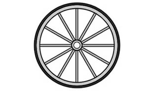 Train Wheels Clipart